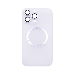 Capa Magnética com Lente de Câmara para Apple iPhone 14 Pro Max Branco Capa Magnética com Lente de Câmara para Apple iPhone 14 Pro Max Branco